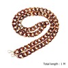 EXCEART DIY Flat Bag Chain Strap Handbag Chains Replacement Acrylic