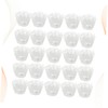 MAGICLULU 25pcs Hollow Out Cupcake Wrappers Elegant Lace Paper Baking