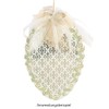 Ideen mit Herz Easter Plates in Egg Shape, Made of