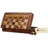 Magnetic Chess Set - 10" Folding Board - Premium Wood