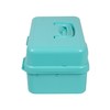 Everything Mary 3-Layer Storage Box, Aqua - Foldable & Portable