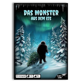 The Monster from the Ice | Exciting Crime Game with Christmas Story | Escape Room Detective Game for Young and Old | Christmas Game Night | Family Games