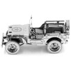 DCD Model Kit Willys Overland Jeep by Metal Earth Steel