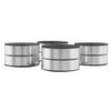 berjalan 4Piece HiFi Speaker Isolation Feet Cushion Pads Aluminum Vibration