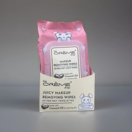 The Creme Shop Power Fusion  Removing Wipes- Coconut Oil For Glowing Skin -60CT