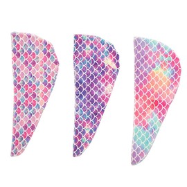 Beavorty Microfibre Hair Towel Wraps Dry Hair Hat Cap Super Absorbent Fast Drying