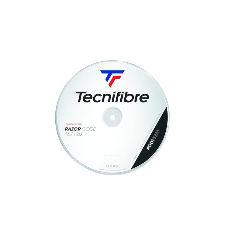 Tecnifibre Unisex - Adult Razor Code 12m String Set Grey
