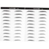 Juego De Pegatinas Para Cejas 20 Pares De Cejas Artificiales