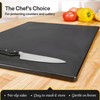 Thirteen Chefs Black Plastic Cutting Board - 18 x 12