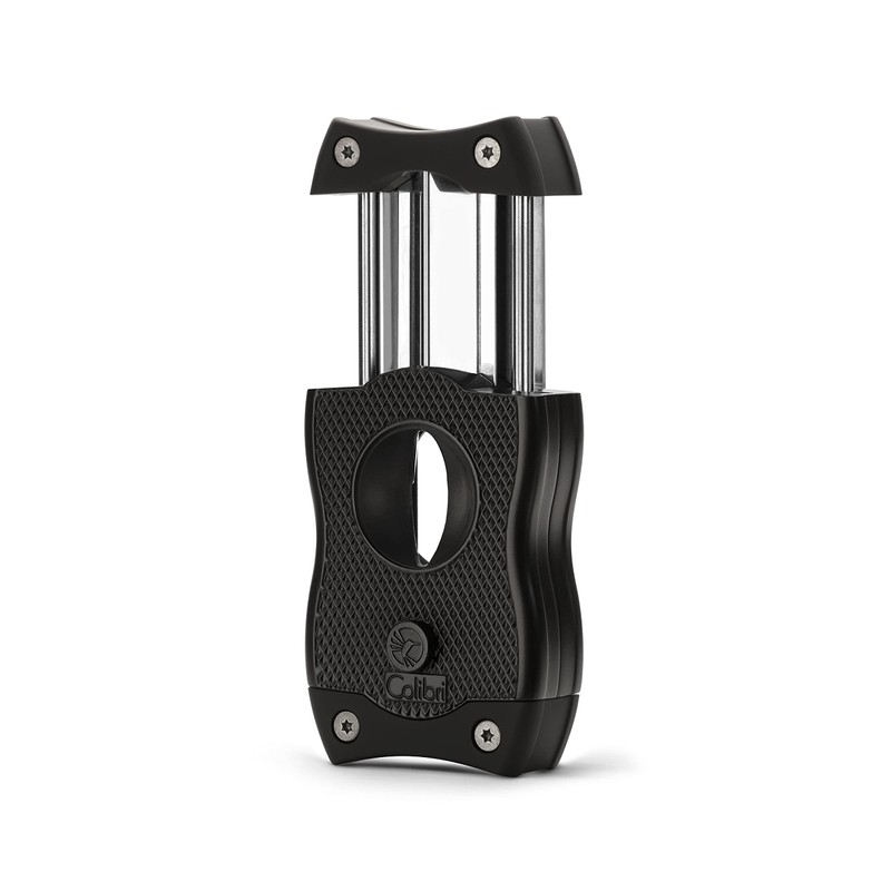 Colibri SV-Cut Zigarrenschneider | Schwarz | 2-In-1 S und V