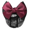 Chignon Net Barrette with Net Bun Net, Hair Net, Ribbon,