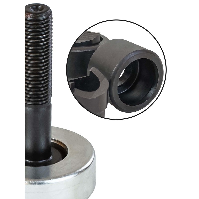 UTZIKO 1-1/2" Conduit Knockout Punch Unit with Manual Draw Stud