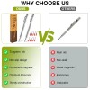Vixavi Metal Scribe Tool - Metal Scriber with Magnet -