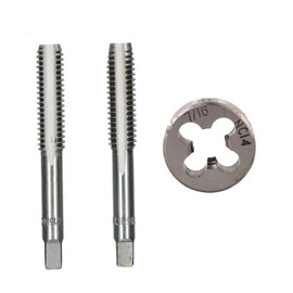 7/16" x 14 UNC Imperial Tap and Die Tungsten Steel Taper and Plug TD087_TD113