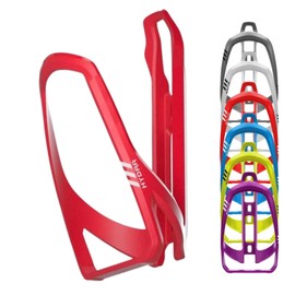 ANDINUS Ultralight Bike Bottle Cage Side Water Bottle Holder - Bicycle MTB Road Bike Fixie Cycling - Neon Yellow / Blue / White / Silver / Purple / Red