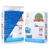 Diaper Pail Refill Bags 34 Bags 1088 Counts Compatible with