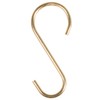 Rayher 4 x Gold Metal S Hooks for Rayher Pin