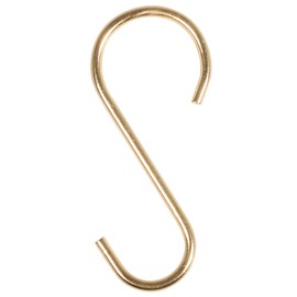 Rayher 4 x Gold Metal S Hooks for Rayher Pin and Peg 25180616