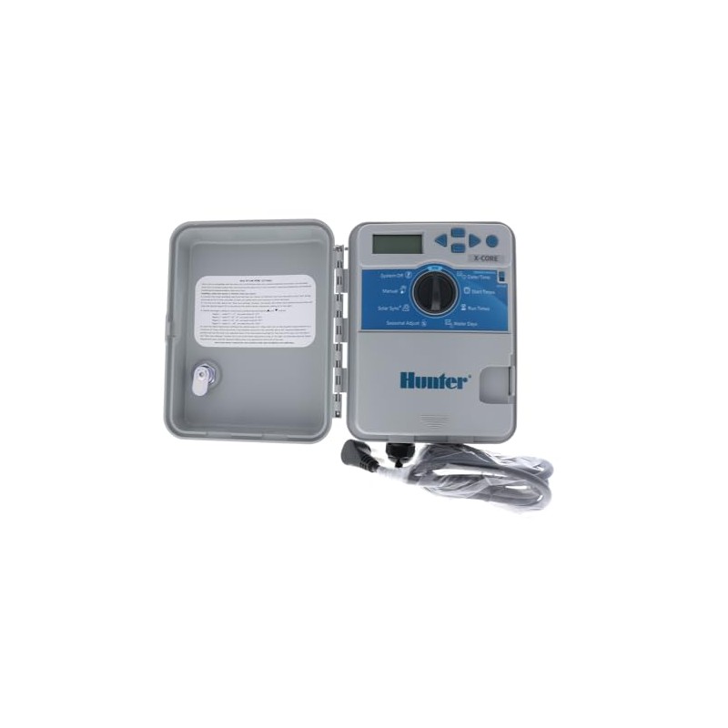 Hunter X-Core Outdoor Irrigation Controller - 4 Stations