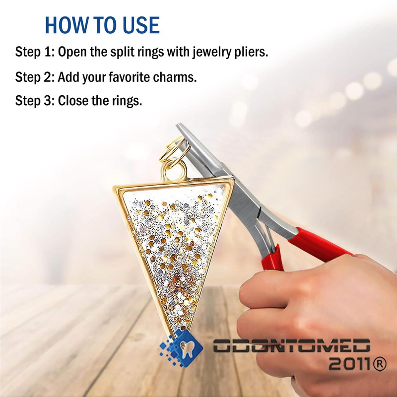 OdontoMed2011 - Pliers - Mini Split Ring, 5in. - D-3779-R