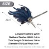howkuhat Women's Fascinators 1920s Gatsby Feather Flapper Headband Rhinestone Headpiece