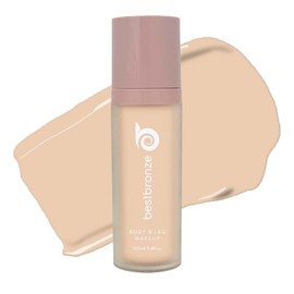 Best Bronze Bombshell Body & Leg Makeup - Waterproof Leg Makeup & Body Foundation - Body Makeup for Scars, Varicose Veins Cover Up & Leg Concealer (NC14 Light Radiance)