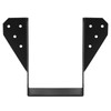 GBGS 10 Pcs Black 4 x 6 Face-Mount Joist Hanger,Inner