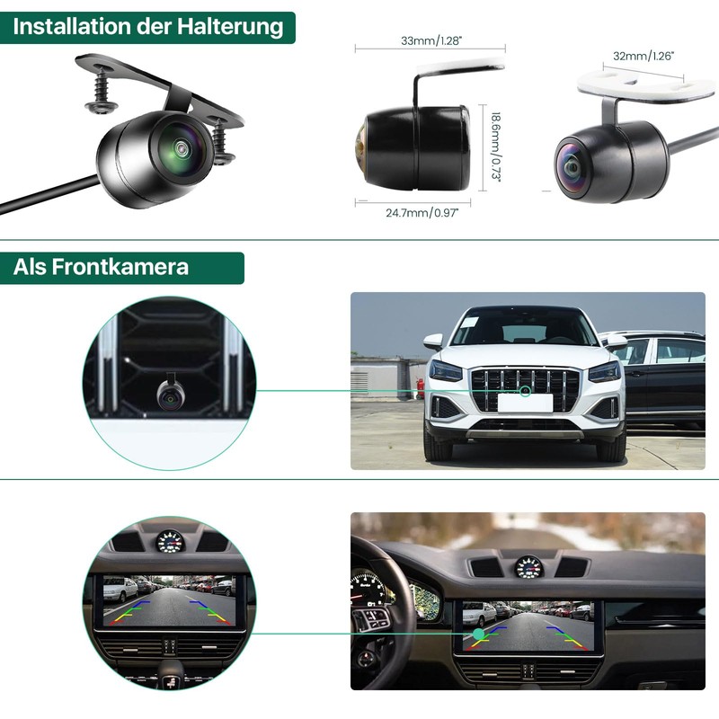 AHD 1080P Reversing Camera Only Works with Monitors and Radio