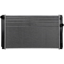 cciyu Aluminum Radiator Replacement 2016-2018 for Toyota for RAV4 Plastic Radiator Auto Parts Complete radiator Radiator Engine Coolant Radiator Assembly Radiator
