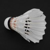 12pcs Badminton Balls Feather Badminton Shuttlecocks Indoor Outdoor Sports Accessory