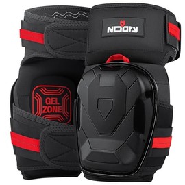 NoCry rodilleras de trabajo para hombres y mujeres, con cubierta dura mejorada y correas dobles ajustables mejoradas para muslo y espinilla,...       