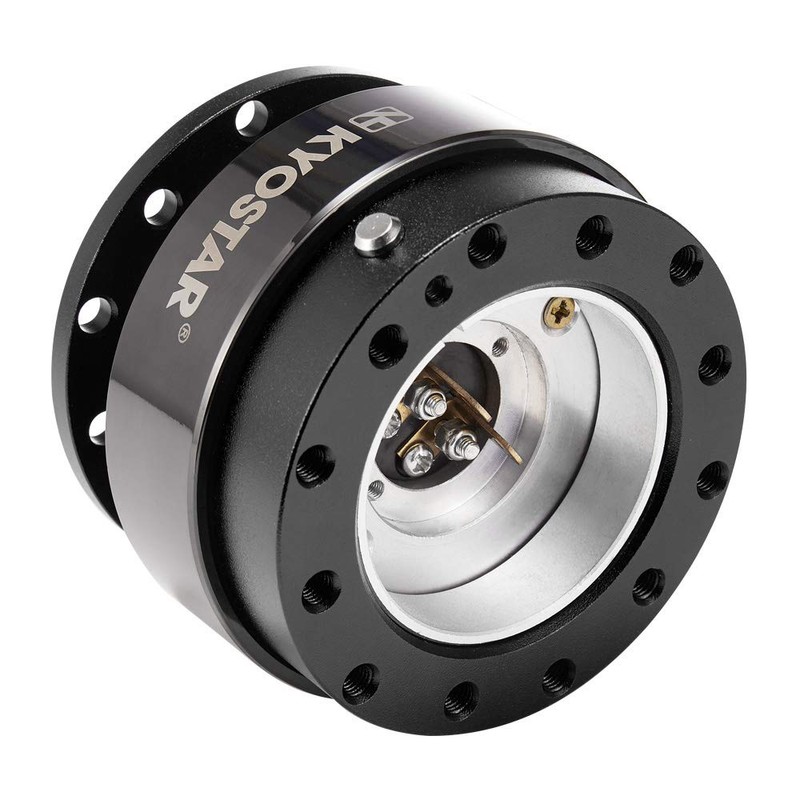 Kyostar Titanuim Steering Wheel Quick Release Aluminum Hub Adapter Boos