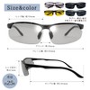 OSHAMY Sunglasses, Dimmable, Polarized Sunglasses, UV400, Ultra Lightweight, UV Protection,
