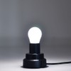 OPALRAY A15 Style Mini Globe Bulb, Frosted Glass Housing, Cool
