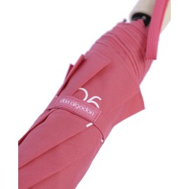 DON ALGODON - Folding Umbrella - Windproof Folding Umbrella - Women's Folding Umbrella - Umbrella Chuva - Folding Umbrella Woman Original Compact, red, Varillas 54 cm/diámetro 100 cm/cerrado 28
