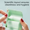 Travel Mint Portabl Floss Picks Case,Dental Flossers Holder Dispenser,104 Count