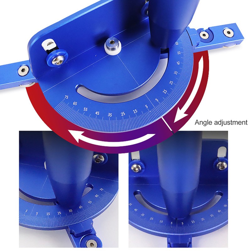 Table Saw Miter Gauge Angle Adjustment Aluminum Alloy Precise Miter