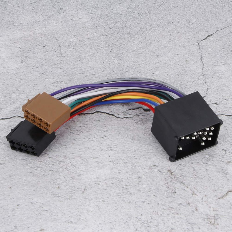KIMISS Radio Wiring Harness, Fits for E36 E46 E39 Car