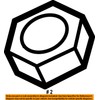 Genuine GM Nut Part No. 3535261