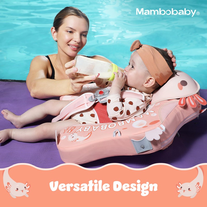 MAMBOBABYFLOAT Sunny Navigator Baby Pool Float with Canopy 2025 —