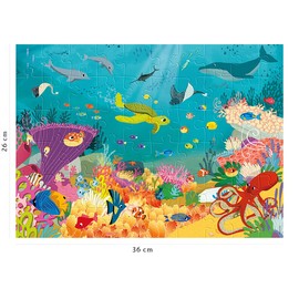 Nathan 4005556865697 Jigsaw Puzzle 60 Pieces Sea Creatures Children