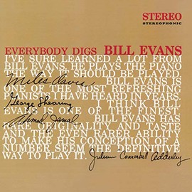 Everybody Digs Bill Evans (Limited Edition In Solid Red Coloured Vinyl) [VINYL]