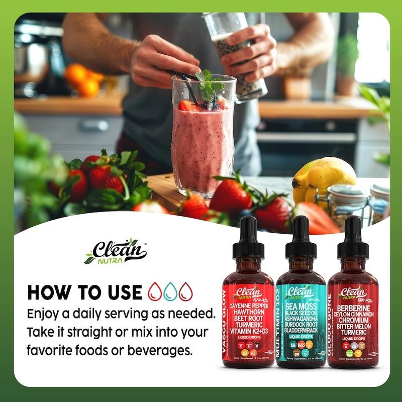 Clean Nutra Flow, Fuel & Function Trio – Heart, Metabolic