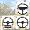 Oramclsy Camouflage Golf Cart Steering Wheel Covers for Women,High Stretch