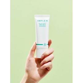 [1+1] Ampoule N Solar Shot Zinc Mild Sun Cream / [1+1] 앰플엔 솔라샷 징크 마일드 선크림