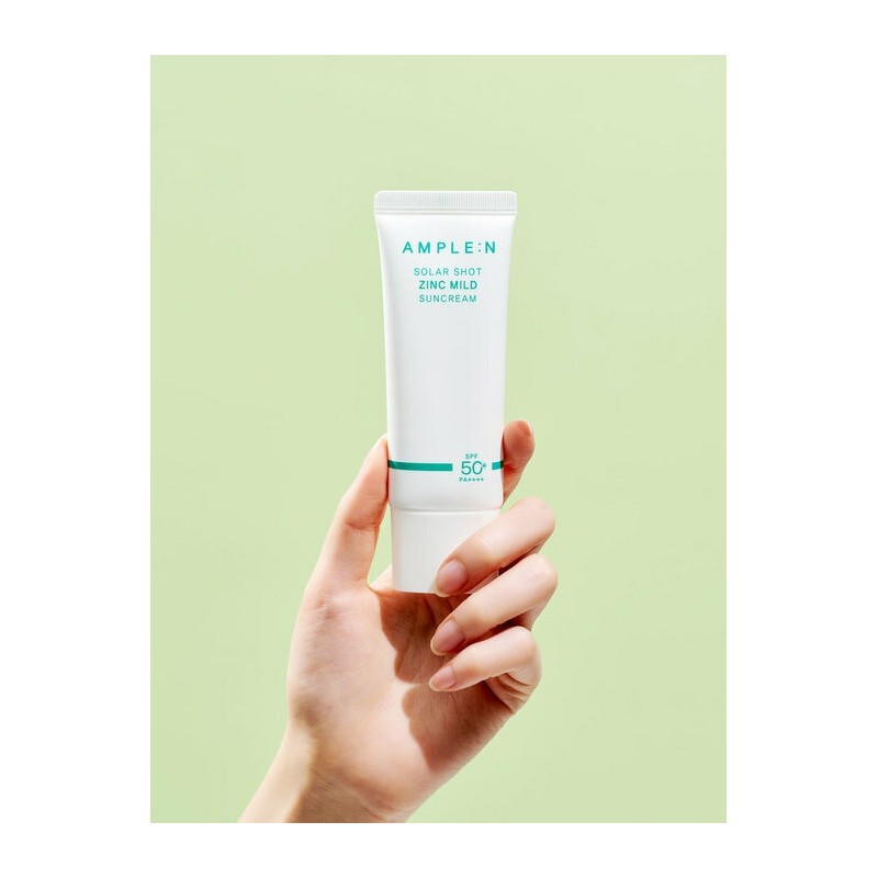 [1+1] Ampoule N Solar Shot Zinc Mild Sun Cream /
