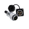 ZBLZGP Weipu WS24 3 Pin Waterproof Power Connector Solar Solder