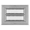 REV Doorbell - 2-Way Bell Plate with Sign, Illuminable, Silver