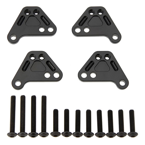 DKKY Metal Shock Booster Base Shock Mount Set for MAXX WideMaxx 1/10 RC Car Upgrade Parts