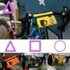 ULAC Bicycle Handlebar Bag – Triangular Front Bag Waterproof Nylon